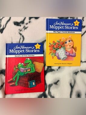 The MUPPETS  Kid’s Books, #1 & 6 - Jim Henson's Muppet Stories Series (1991)